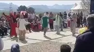 رقص مختلط زنان و مردان در بیستون جنجالی شد! + ویدئو