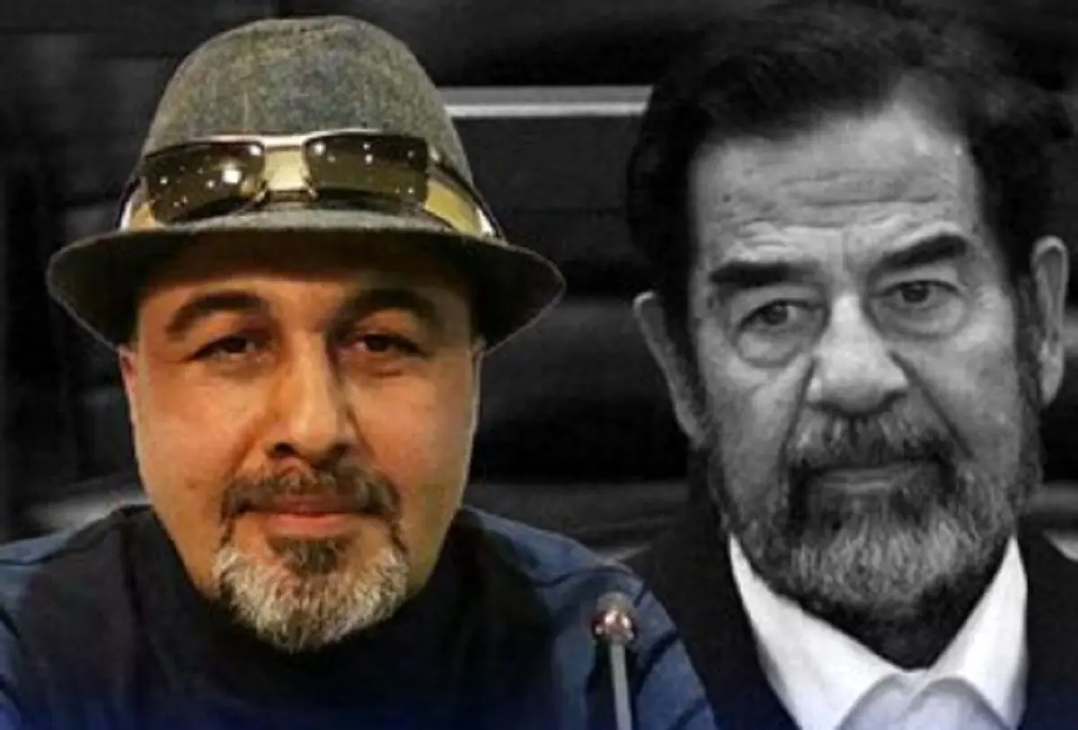 تصویر رضا عطاران در نقشِ صدام حسین همه را غافلگیر کرد!