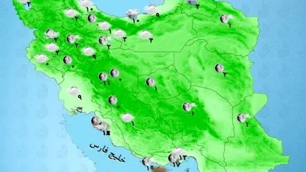 هشدار بارش سیل‌آسا در ۵ استان کشور
