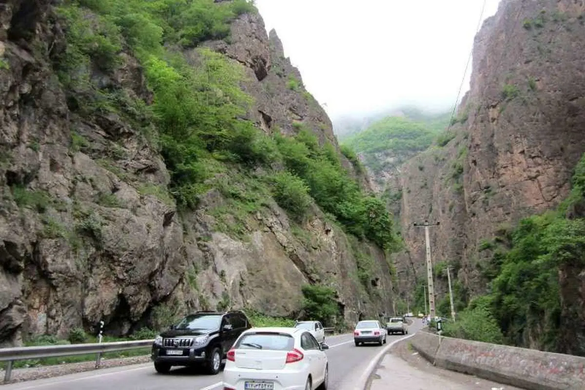 جاده چالوس باز هم مسدود شد