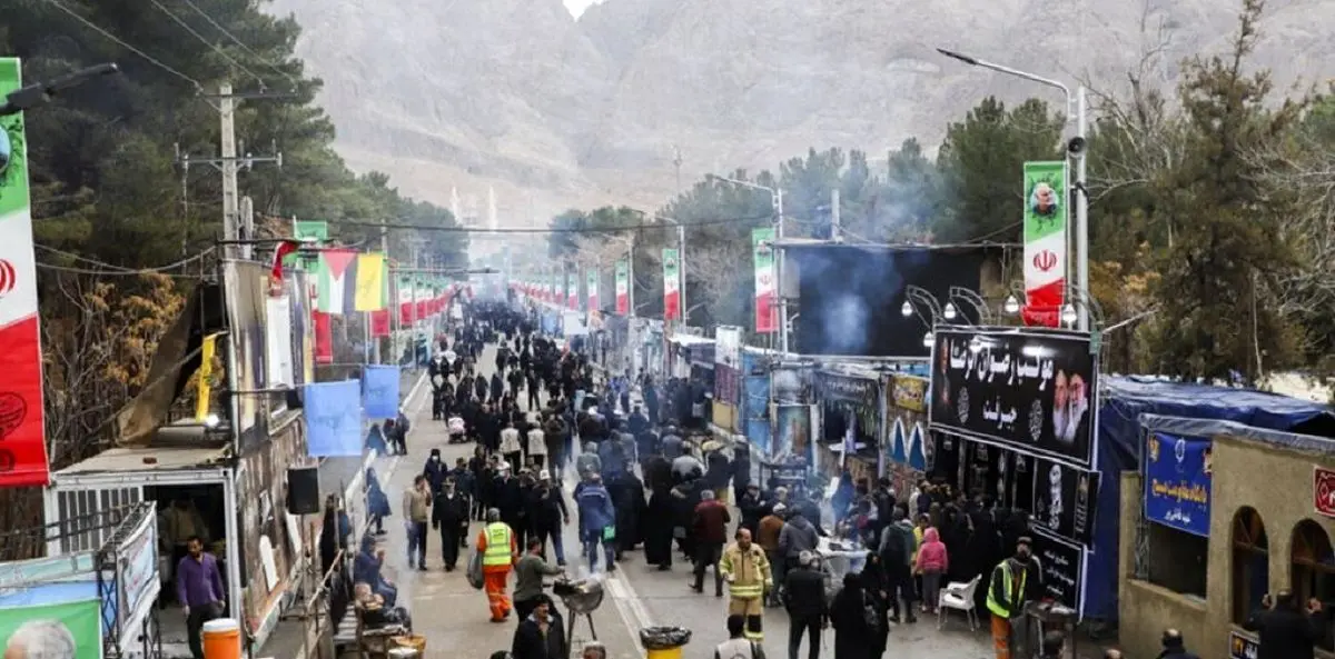 اولین ویدئو از دومین انفجار در مراسم یادبود سردار سلیمانی در کرمان