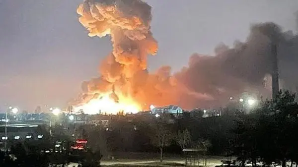 ویدیو وحشتناک از انفجار شدید در محمدشهر کرج
