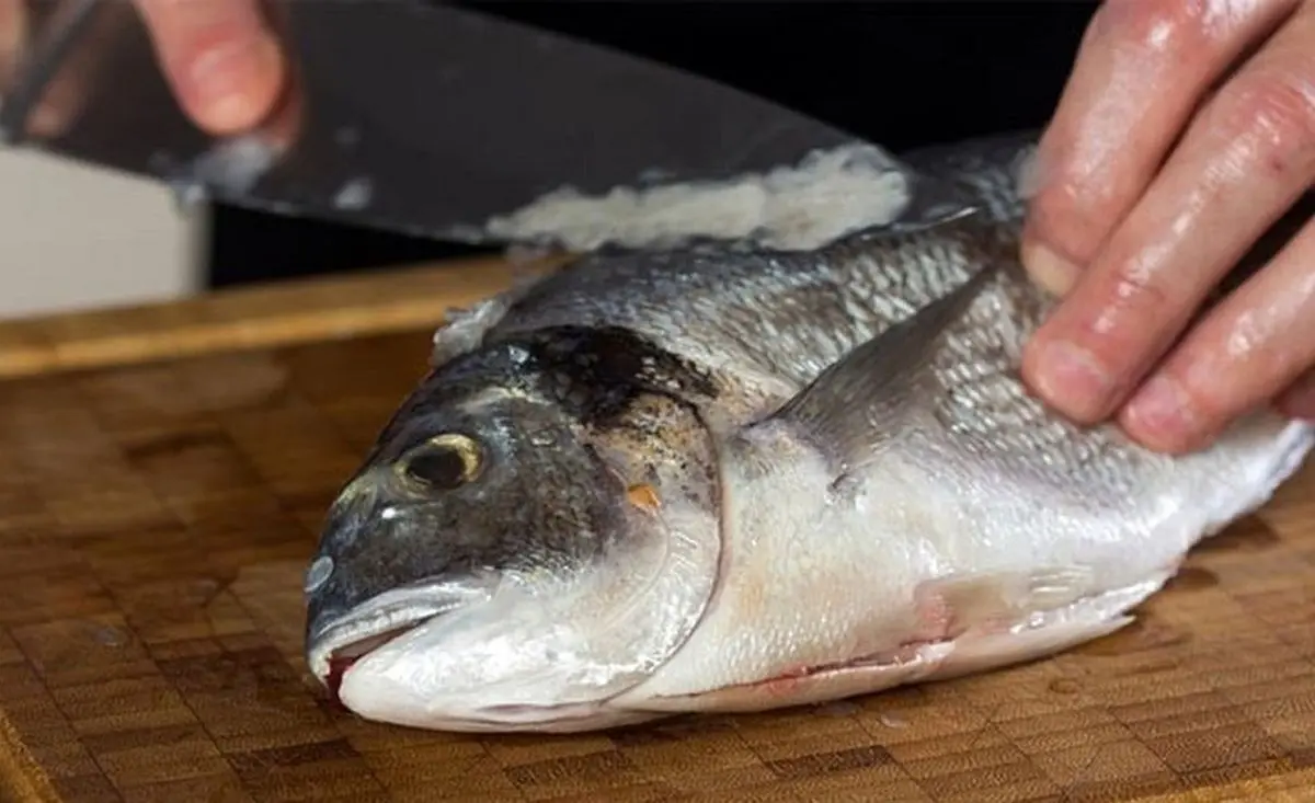 ویدئوی آموزش پاک کردن ماهی با ترفند ساده