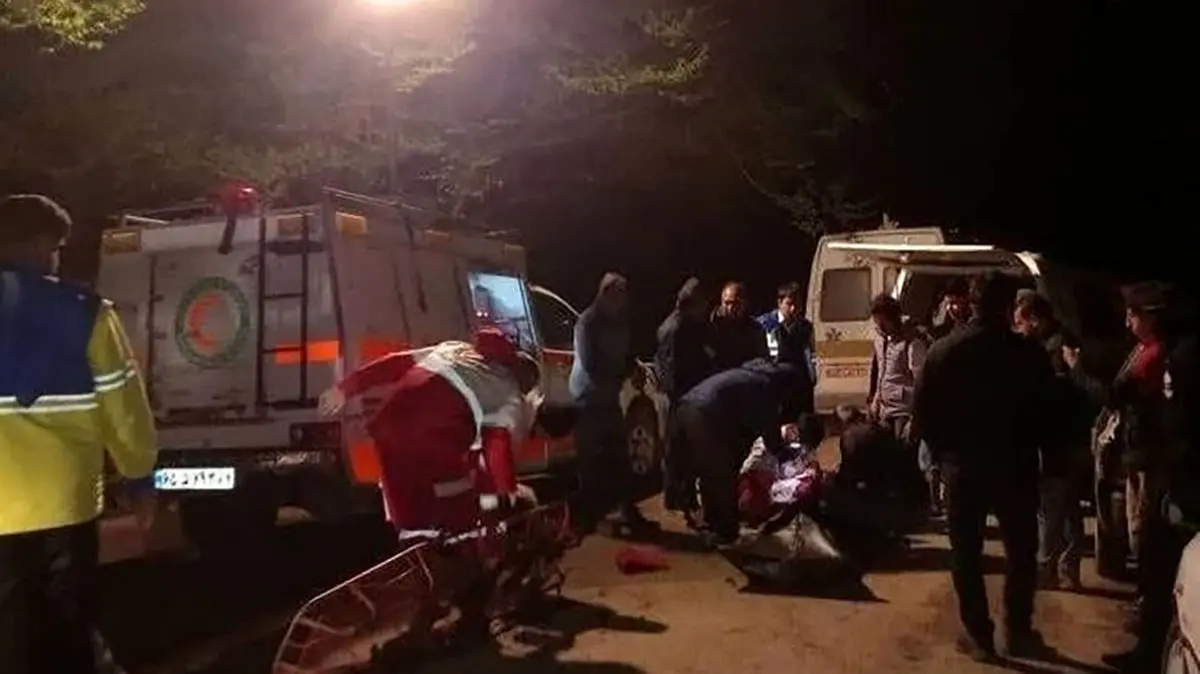 سقوط وحشتناک جوان ۳۵ ساله و  مرگ در آبشار لوه گالیکش گلستان