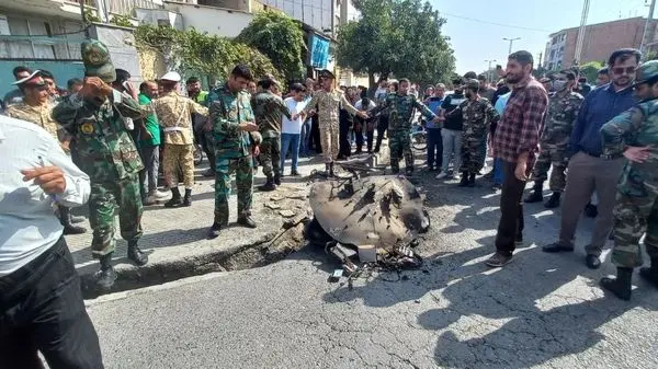 فیلم جدید از محل سقوط و انفجار شی ناشناس در گرگان