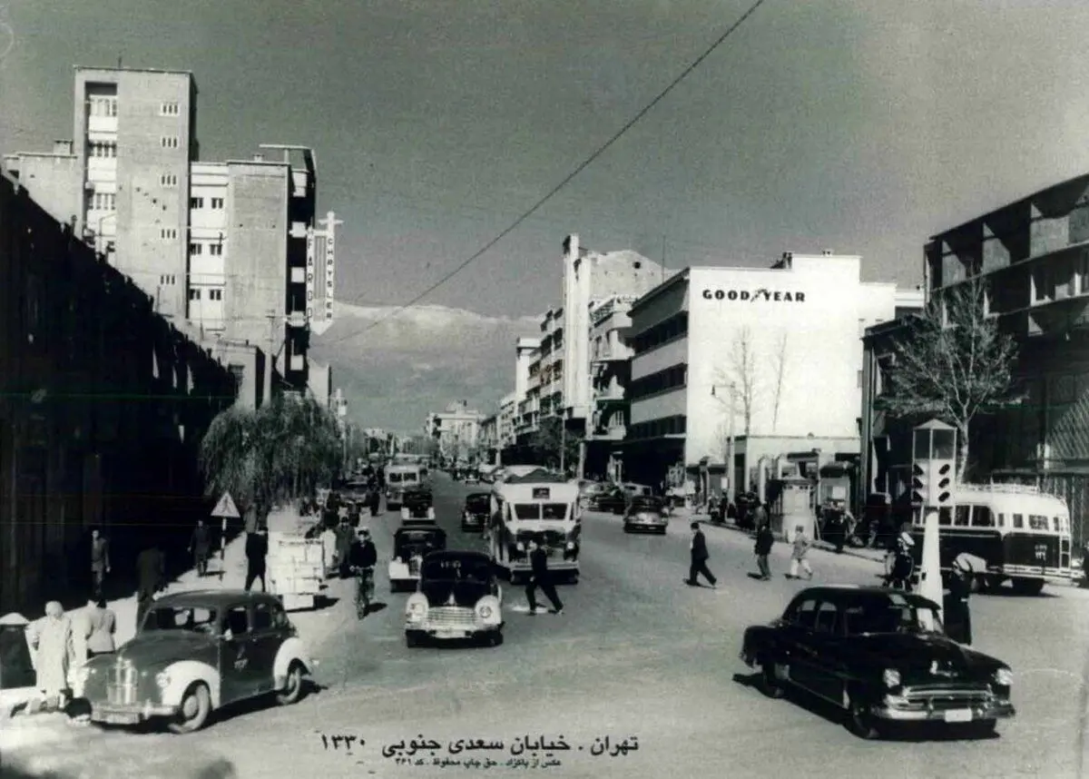 تصویری زیر خاکی از خیابان فلسطین؛ ۷۷ سال قبل!