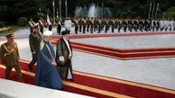 دست دادن سلطان عمان با یک خانم در پخش زنده صدا و سیما