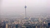 آلودگی ادامه‌دار هوای تهران پس از یک روز برفی و بارانی
