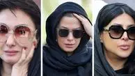 استایل بازیگران مشهور ایرانی در مراسم ختم رضا داوودنژاد + عکس