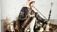 تصاویر رنگی و جذاب از پوشش و ظاهر متفاوت زنان قاجاری