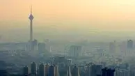  هوای تهران در مرز آلودگی است