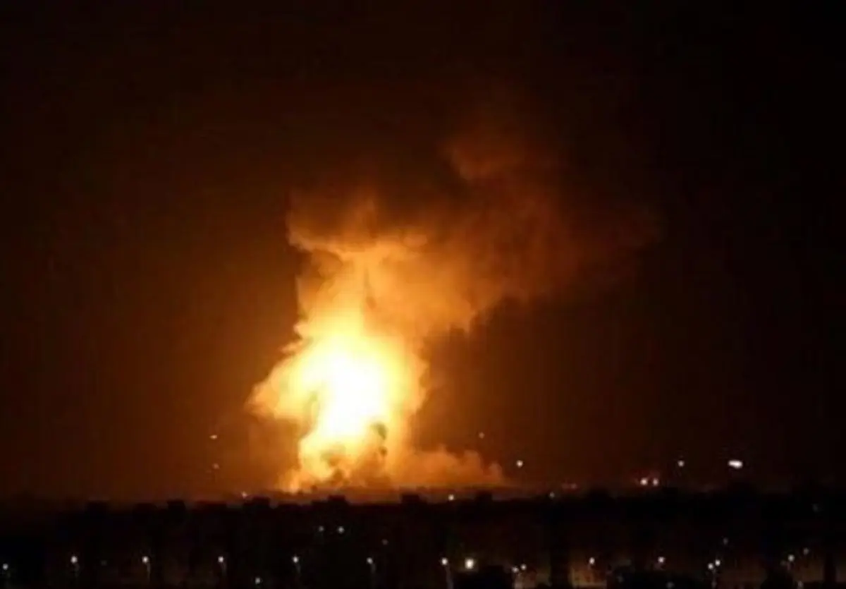 ویدئویی از لحظه انفجار در یکی از اماکن وزارت دفاع