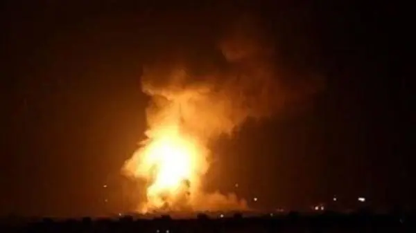 ویدئویی از لحظه انفجار در یکی از اماکن وزارت دفاع