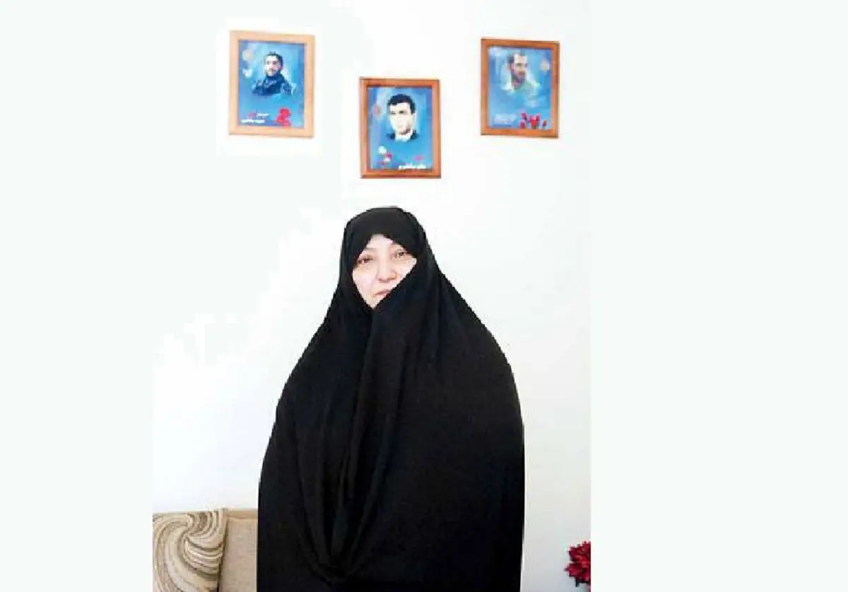 سوتی عجیب ستاد جلیلی؛ همسر شهید باکری: این عکس من هست، ولی من به پزشکیان رای می‌دهم!
