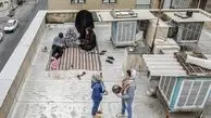 سقوط همزمان ۱۵ جوان از پشت بام یک خانه در تهران!