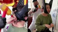 ویدئوی باورنکردنی از درمان عجیب مهره‌های گردن در چین