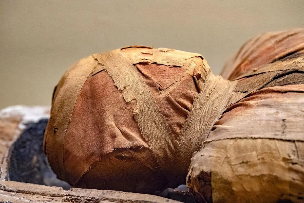 تصویری حیرت‌انگیز از دست یک زن مصری بعد از ۳۳۰۰ سال!
