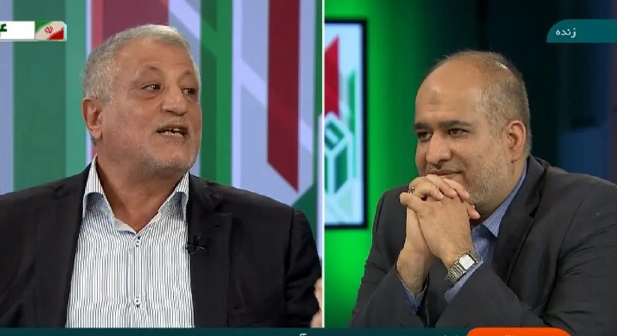 درگیری لفظی شدید محسن هاشمی و علی خضریان در مناظره تلویزیونی + ویدئو