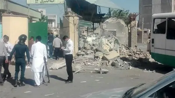 اولین ویدئو از حاشیه حمله مرگبار به کلانتری زاهدان