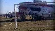 سقوط بالگرد حامل وزیر ورزش و تایید فوت یک نفر