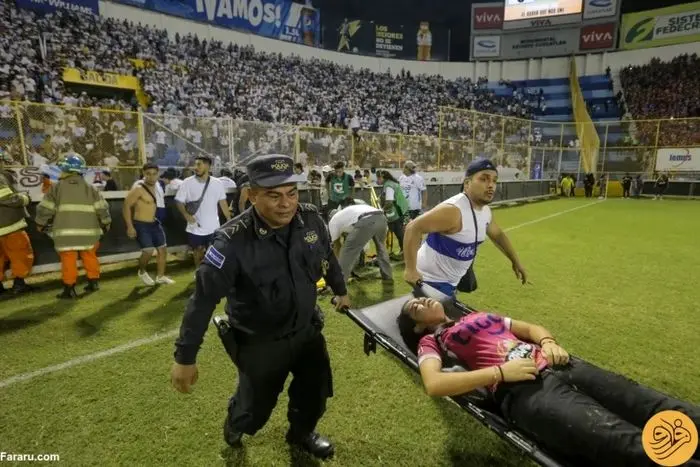 فاجعه انسانی در بازی فوتبال در السالوادور با ۱۲ کشته + عکس