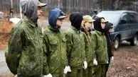 تصاویری جالب از آموزش نظامی به دختران دبیرستانی در روسیه