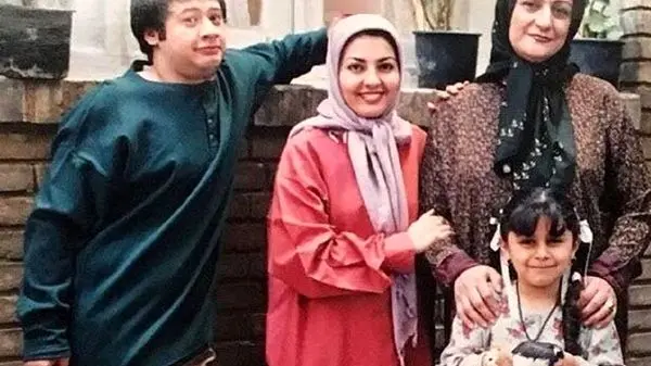عکسی از همسر جوان و زیبای رضا عطاران، احمد سریال خانه به دوش