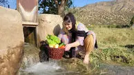 پخت سماق پلو با گوشت به روش دختر جوان کردستانی در کوهستان + ویدئو
