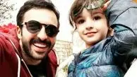 ویدئویی دردناک از حسام محمودی همراه دخترش