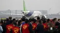 اولین هواپیمای مسافربری چینی پرواز کرد