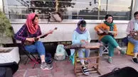 ویدئویی زیبا از موسیقی خیابانی چهار زن در تهران که دل ملت را شاد کردند