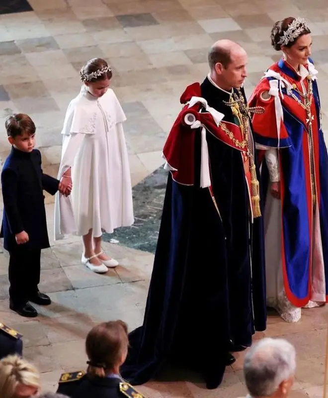 تصاویر جذاب از کیت میدلتون در مراسم تاج‌گذاری چارلز سوم