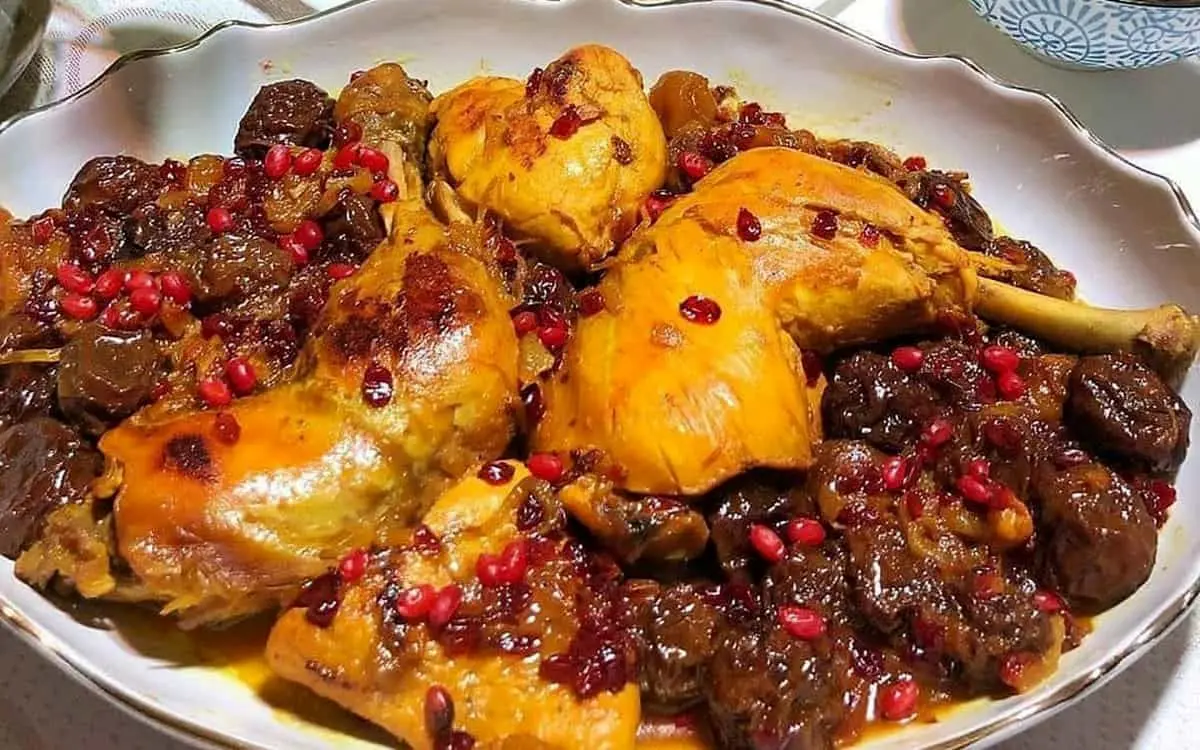 آموزش پخت خورش آلو مسمای مجلسی و خوشمزه