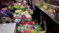 ویدئویی عجیب از میوه فروشی‌های تایلندی کنار ریل قطار!