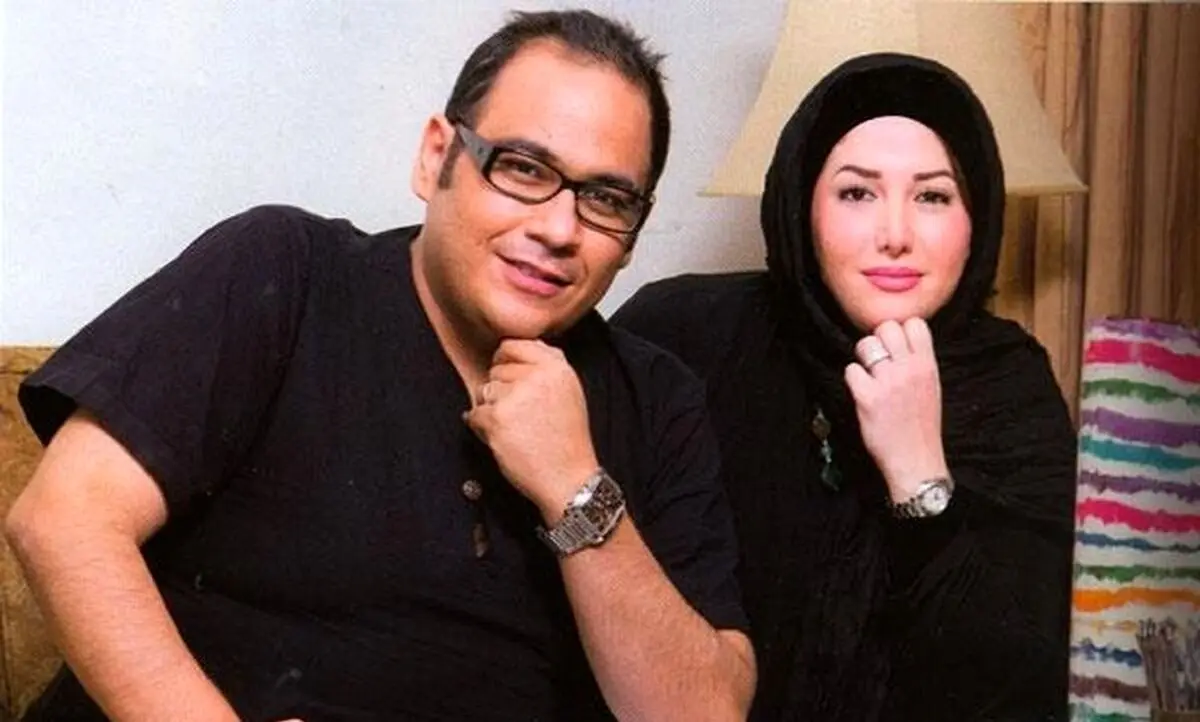 عکسی از سالگرد ازدواج عاشقانه رضا داوودنژاد و همسرش غزل بدیعی در یک کافه