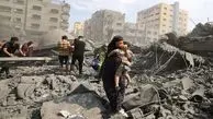 ویدئوی تاثیرگذار از نجات کودک فلسطینی از زیر آوار