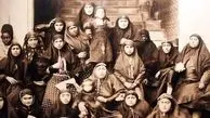 عکسهای خصوصی زنان ناصرالدین شاه در حرمسرا
