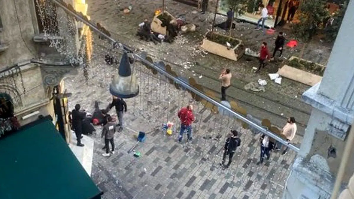 انفجار در استانبول با چندین کشته و زخمی + فیلم