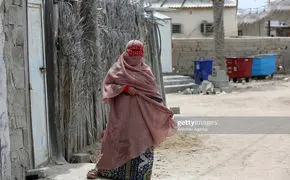 تصاویری از زنان نقاب‌دار جزیره قشم