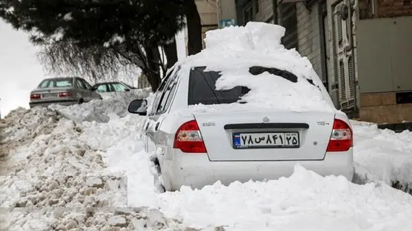 ویدئویی زیبا از بارش برف سنگین در اردبیل