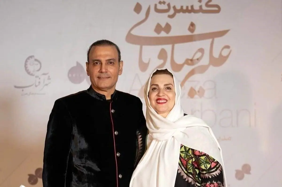آخرین عکس عاشقانه علیرضا قربانی به همراه همسر جوانش قبل از مرگ