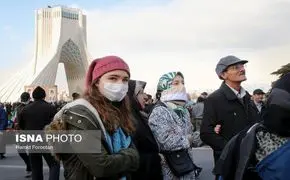 تصاویری از زنان با حجاب متفاوت در مراسم ۲۲ بهمن