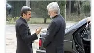 بی‌اعتنایی سعید جلیلی به احمدی‌نژاد در مراسم مهم امروز سوژه شد + عکس