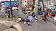 ویدئویی تکان‌دهنده از معتادان سرگردان در خیابان!