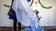 تصاویری جالب از مراسم دست بوسون عروسی بختیاری