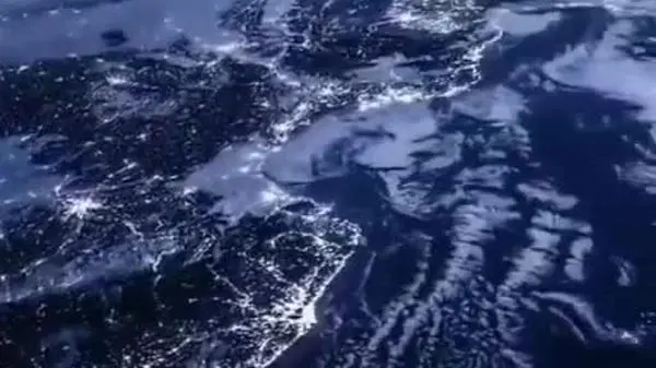انتشار ویدئوی خیره‌کننده از زمین توسط ایستگاه فضایی چین + ویدئو