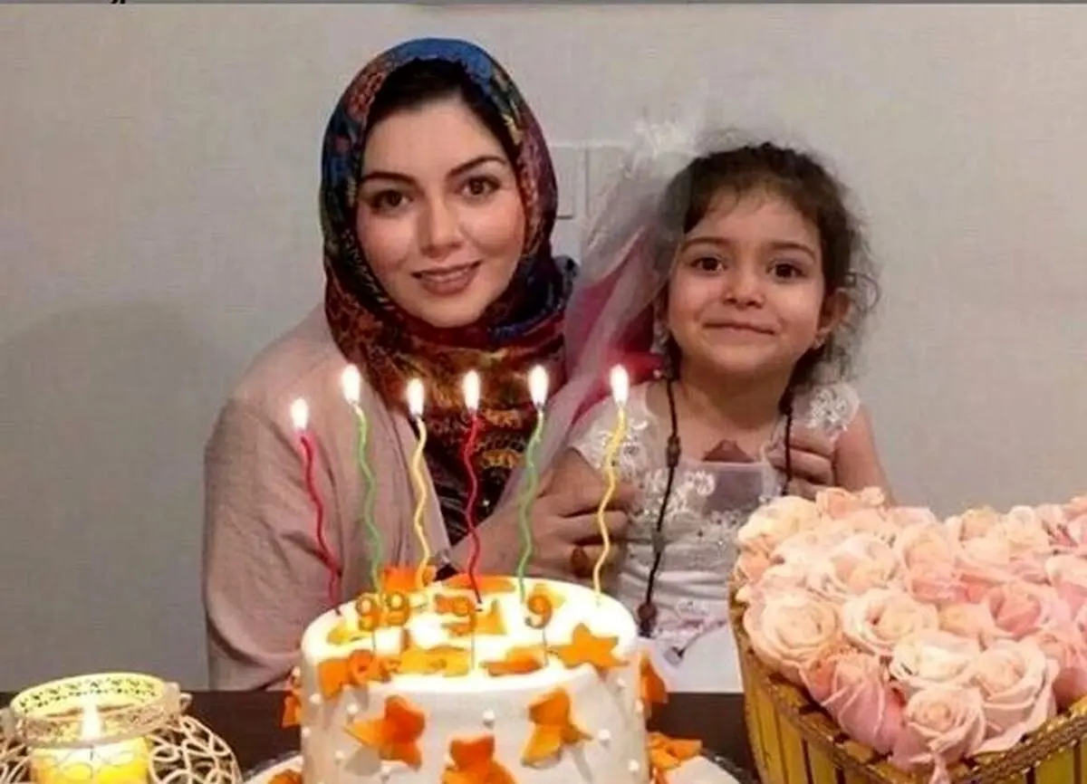 ویدئویی تلخ از آخرین تبریک عید آزاده نامداری در کنار دخترش