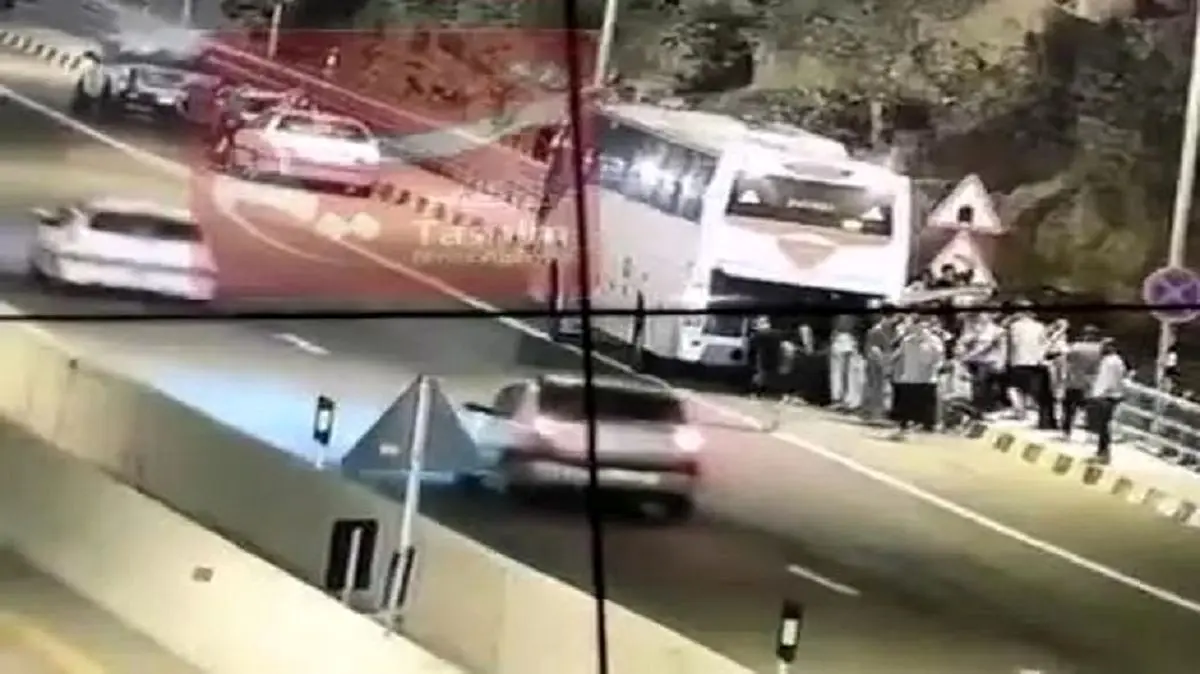 روایتِ سقوطِ مرگبار یک جوان از ارتفاع ۸۰ متری پل آزادراه تهران - شمال