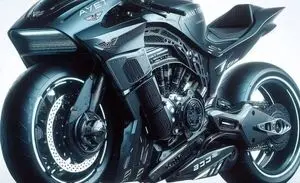 تصاویر زیبا از موتورسیکلت‌های مورد پسند هوش مصنوعی