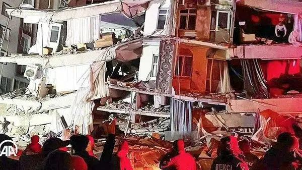 ویدئویی از خسارات شدید زلزله در ترکیه!